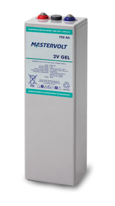 Аккумуляторная батарея MVSV 2V 750Ah (*)