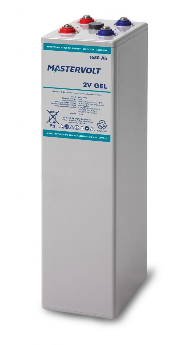Аккумуляторная батарея MVSV 2V 1650Ah (*)