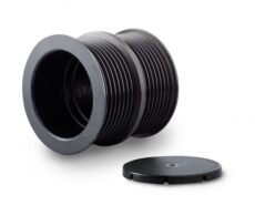 Многоканальный шкив Alpha Compact двойной 2х8 ребер D=66.1 l=68.7