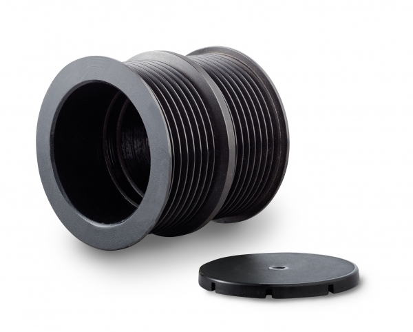 Многоканальный шкив Alpha Compact двойной 2х8 ребер D=66.1 l=68.7